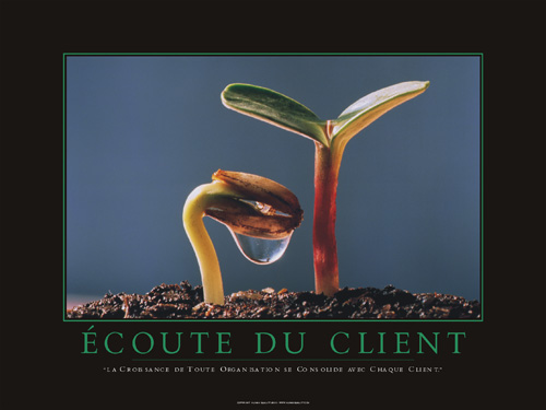 La croissance de toute organisation se consolide avec chaque client.